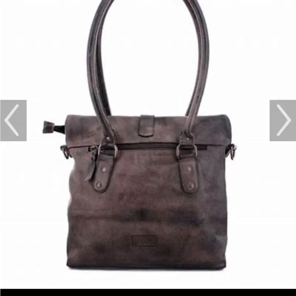Bed Stu Rachel Tote Bag in Rustic Black NWT - Picture 8 of 10